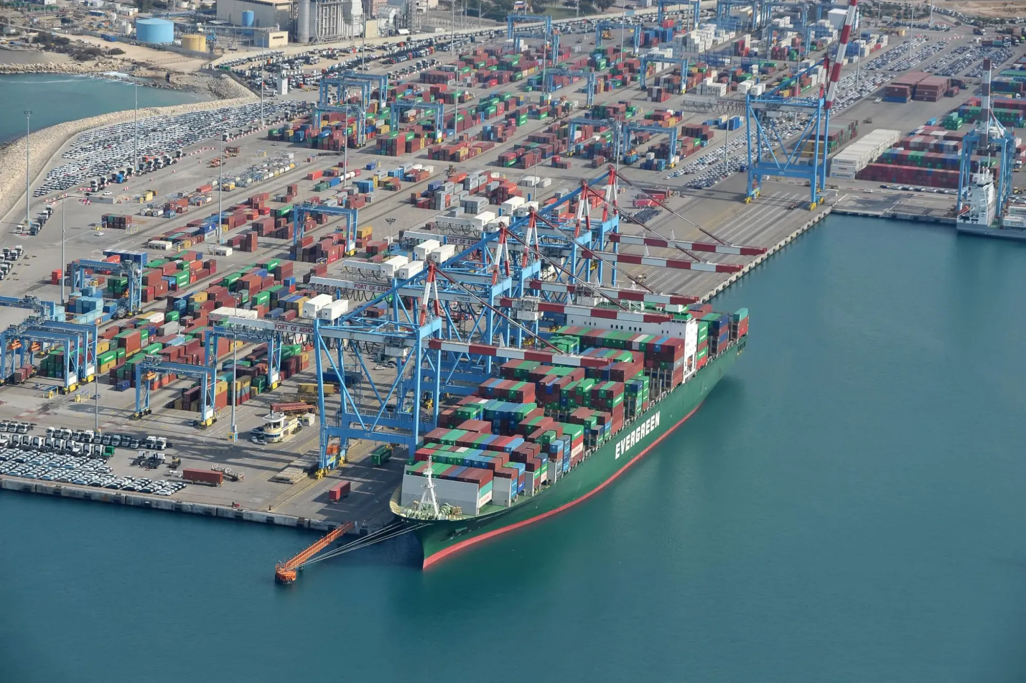 Conséquences du conflit Hamas-Israël : coup d’arrêt dans le port d’Ashdod.