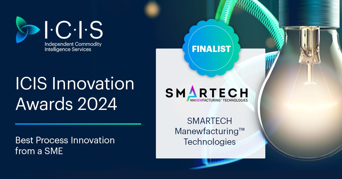 SMARTECH (Tel-Aviv) finaliste des ICIS Innovation Awards 2024.
