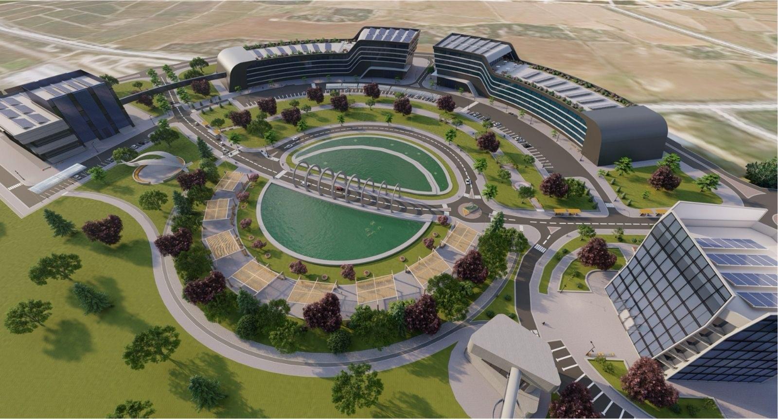 Un projet exceptionnel. Une usine de fabrication de puces électroniques de 70 000 mètres carrés à Ashkelon.