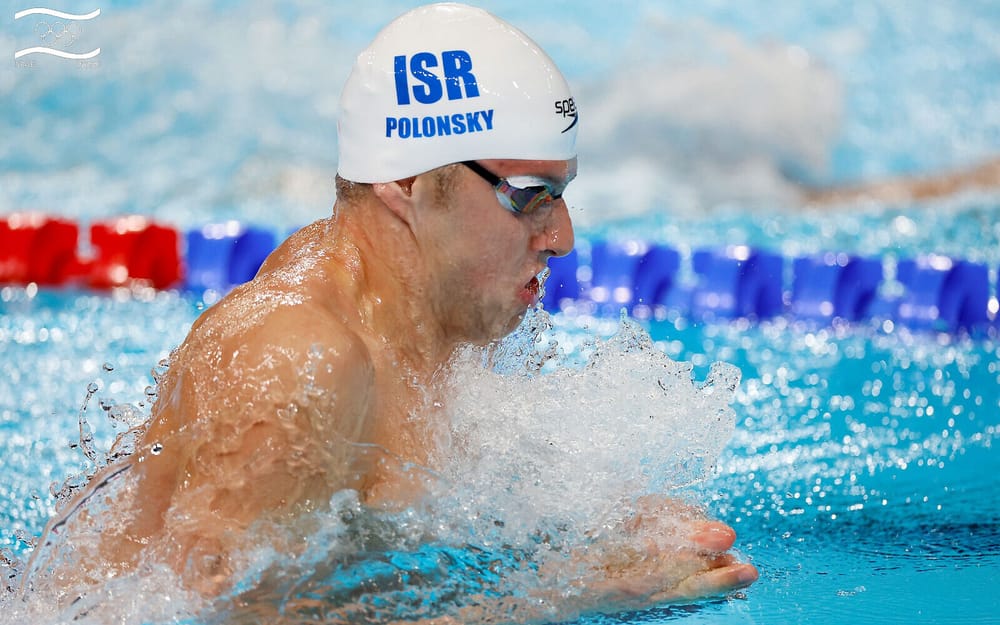 JO PARIS 2024. Un nouveau record israélien de Ron Polonsky au 100 mètres brasse.