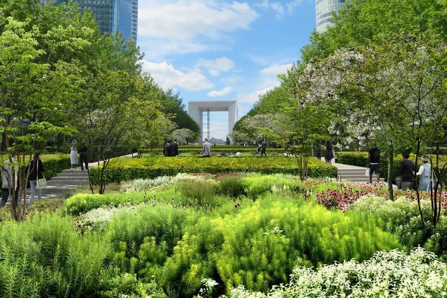 Vu d’Israël. L’esplanade de La Défense va vraiment changer. Et c’est tant mieux!