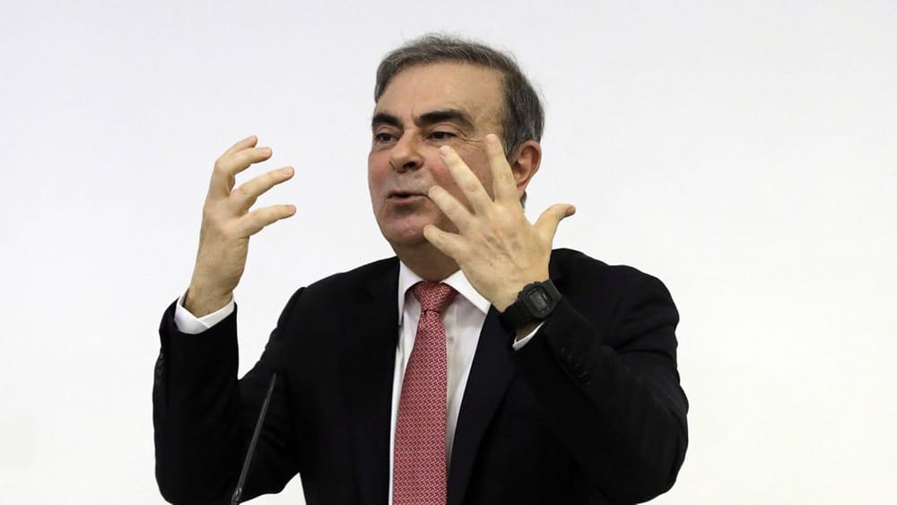 De Beyrouth, Carlos Ghosn, ex-PDG de Renault Nissan, s’exprime sur Israël.