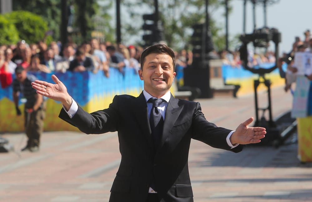 Donald Trump a qualifié Volodymyr Zelensky « d’homme courageux ».