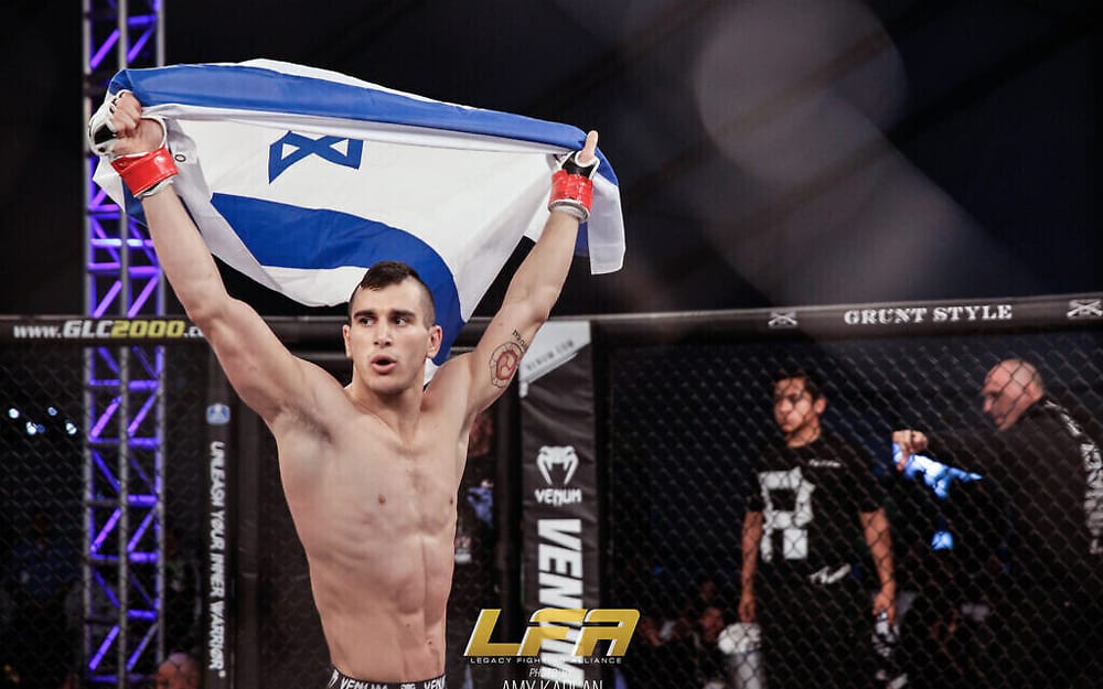 Formidable réussite d’un franco-israélien à l’Ultimate Fighting Championship.