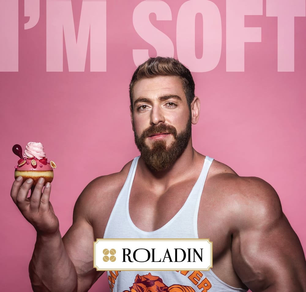 Roladin, avec ses pubs, tente d’attirer les gays de Tel-Aviv. Hannoucah et ses légendaires beignets (sufganiyots) !