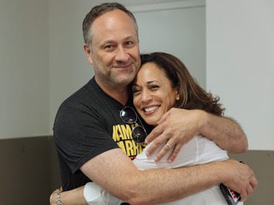 Les israéliens découvrent Doug Emhoff, le mari juif de Kamala Harris (V.P. Etats-Unis).