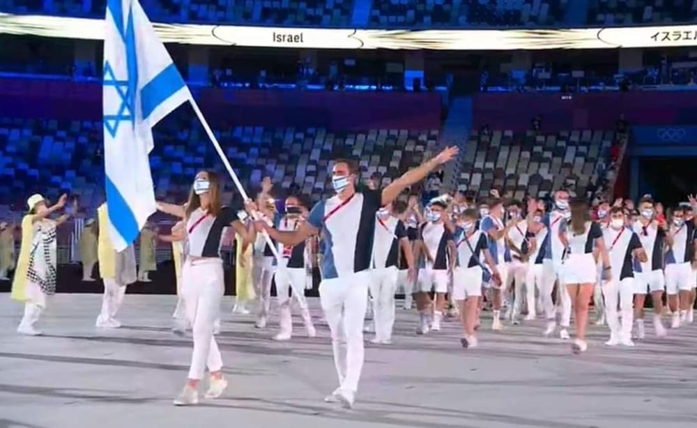Mazal Tov! Aux JO, Israël, médaille de bronze. Epreuve de judo par équipe mixte.