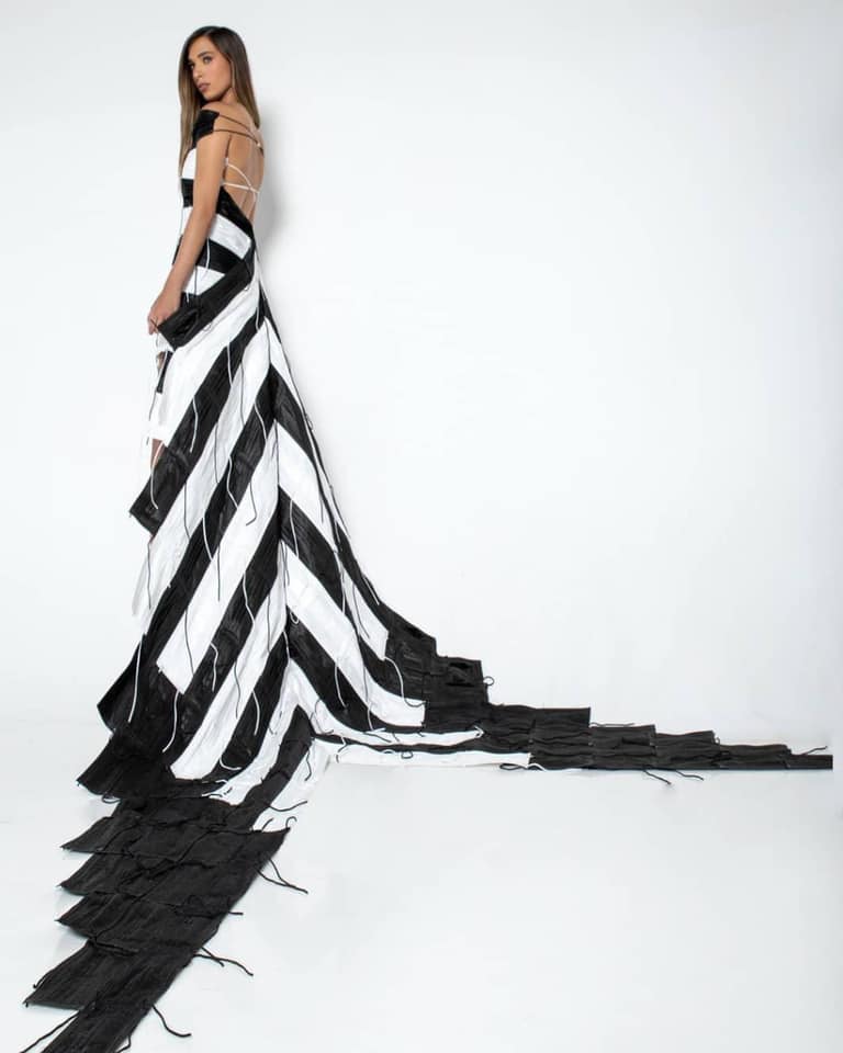 Miss Univers. Une robe spéciale Covid-19 pour Miss Israël, Tehila Levy.