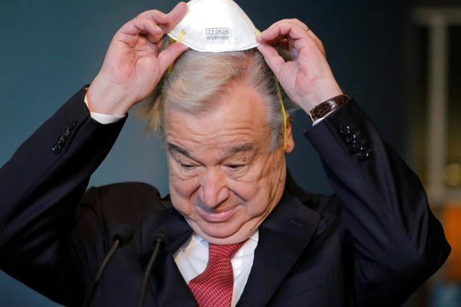 Guerre et Paix. Antonio Guterres (ONU), en contact avec Naftali Bennett.