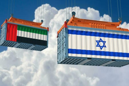 Accord pour créer une zone de libre-échange entre Israël et les Émirats.