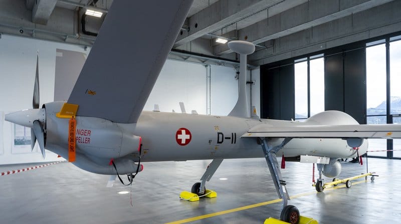 Détox. « Un drone Hermes 900 destiné à l’armée Suisse s’est écrasé ». VRAI!