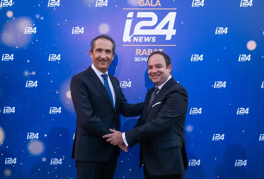 Frank Melloul.  Au Maroc, i24News, ouvre une ère nouvelle entre Tel-Aviv/Casablanca/Rabat.
