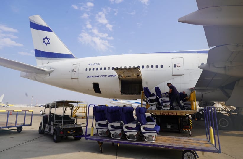 El Al réorganise ses avions de ligne pour transporter du fret vers Israël.