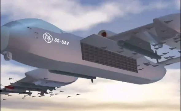 Les israéliens perplexes après la divulgation d’un drône géant Chinois. Le « Jiutian » lance des essaims de drones kamikazes.