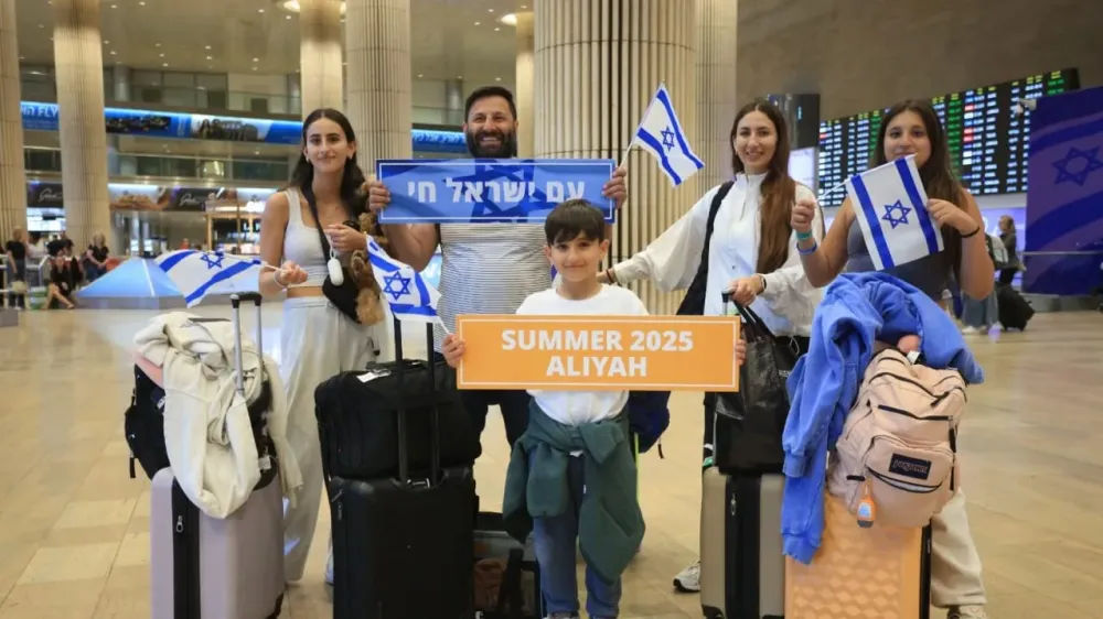 Un chiffre incroyable. 2000 nouveaux immigrants devraient atterrir cet été en Israël.