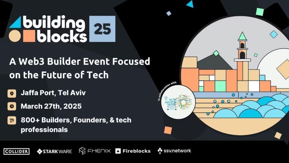 27 mars : première conférence Web3 d’Israël, Building Blocks.