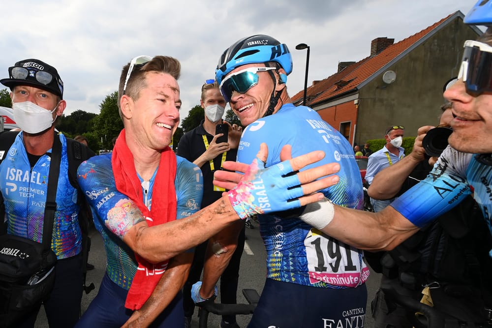 Victoire de l’équipe Israel-Premier Tech au Tour de France.