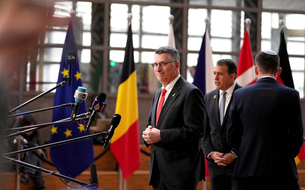 Discours et Verbatim. Le conseil d’association UE-Israël. Le Ministre Guidon Saar a représenté Israël.