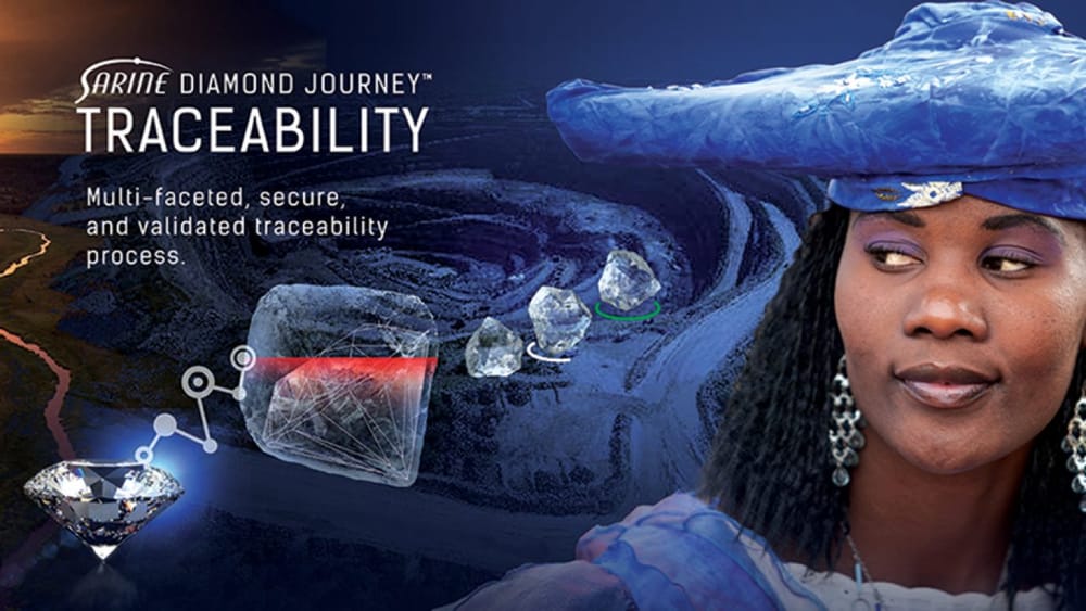 La traçabilité de Sarine Diamond adoptée Boucheron, haute joaillerie française.
