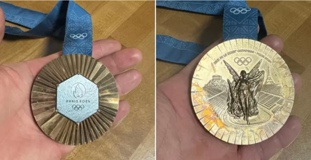 Tristesse en Israël. Les médailles olympiques distribuées à Paris montrent des signes de dégradation prématurée.