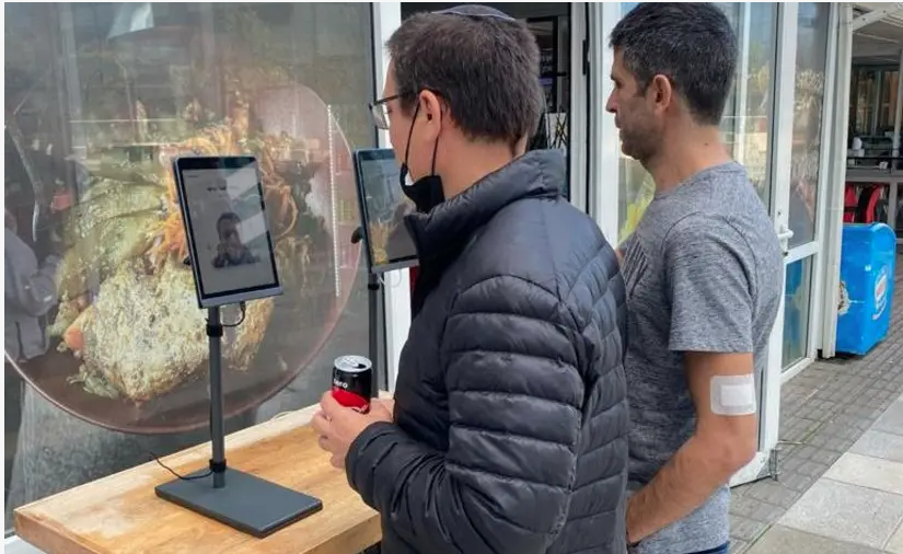 Startup d’Israël. Le système de kiosque « Pay by Face » de Preciate.