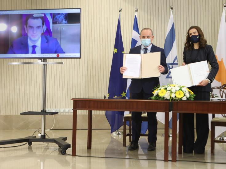Chypre et Israël s’accordent sur l’exploitation commerciale du gaz de Méditerranée.
