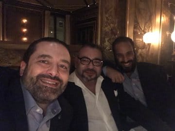 Vu d’Israël. Histoire en mouvement. Saad Hariri, MBS, et le Roi du Maroc ensemble à Paris.