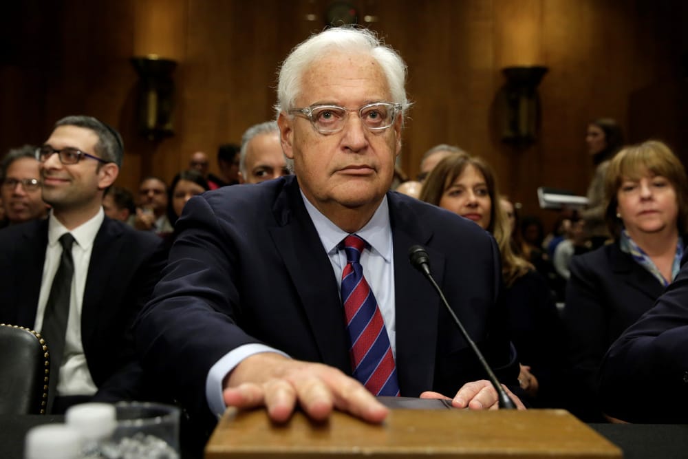 David Friedman : Je félicite le Président élu Biden et son administration.
