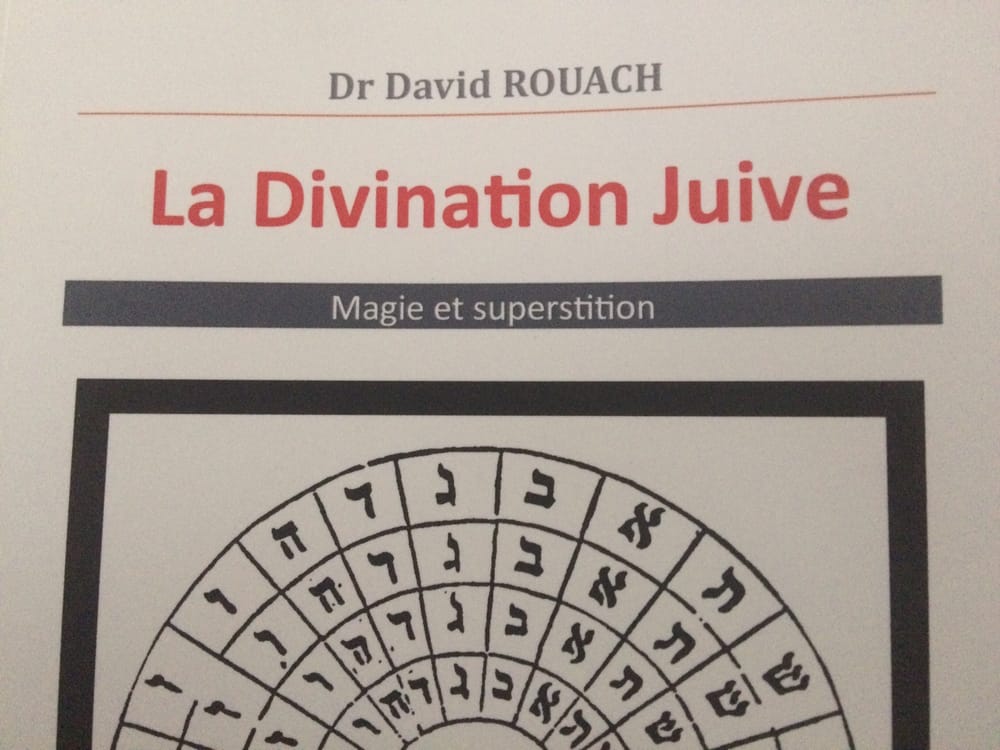 Sortie de livre : La divination juive – Magie et superstition