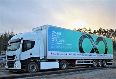 Route électrique sans fil en Suède. ElectReon (Israël) & Gotland Partners lancent le 1er bus électrique.