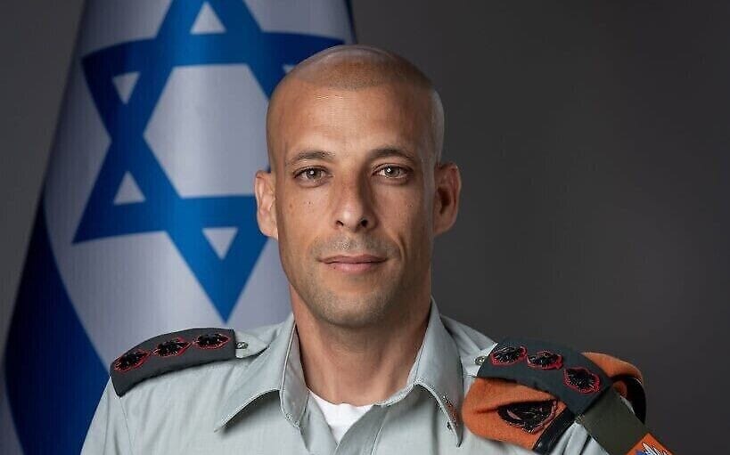 L’Homme du Jour. Israël-Maroc. Le colonel Sharon Itach, du commandement du Front intérieur.