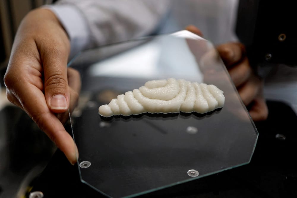 C’Israël. Steakholder Foods lance la première anguille imprimée en 3D.