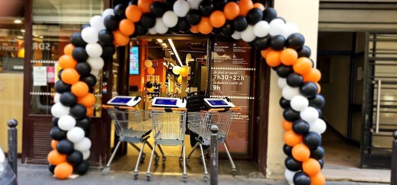Les chariots intelligents de l’israélien A2Z viennent d’arriver à Franprix à Paris !