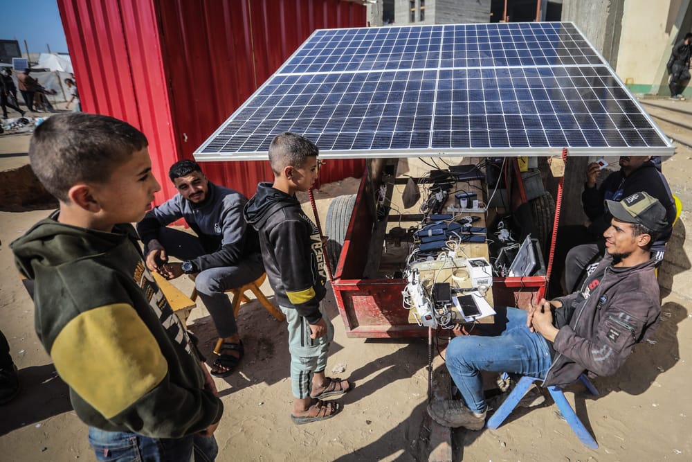 L’avenir du redressement de Gaza pourrait dépendre de l’énergie solaire.