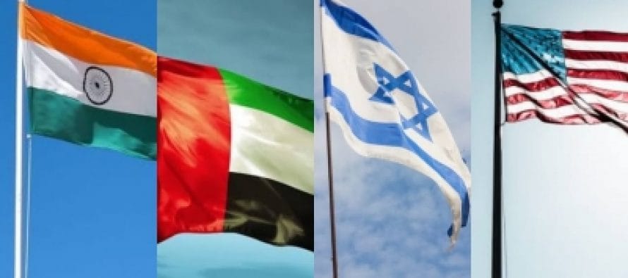 Gros plan sur l’I2U2, coalition entre les USA, Israël, l’Inde et les Émirats Arabes Unis.