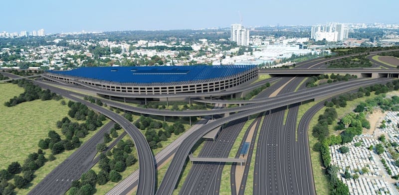 Good News… Des travaux de construction de voies rapides vers Tel-Aviv sont actuellement en cours.