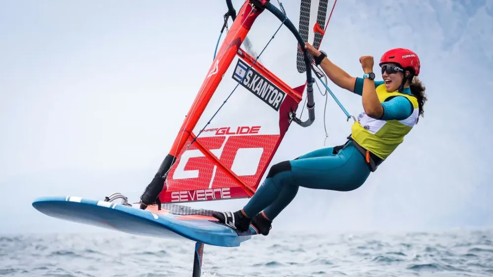 Les sportifs israéliens aux JO de Paris (numéro 1) : Sharon Kantor, véliplanchiste.