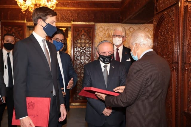 Texte Historique. Le mardi 22 décembre 2020 au Palais Royal de Rabat.