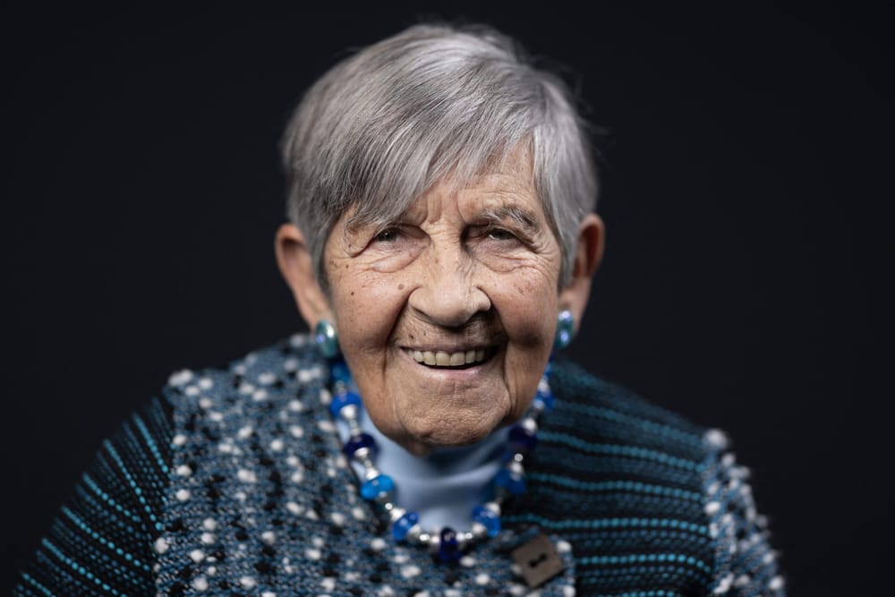 Promotion du nouvel an de la Légion d’honneur. Ginette Kolinka, passeuse de mémoire de la Shoah, promue au grade de commandeur.