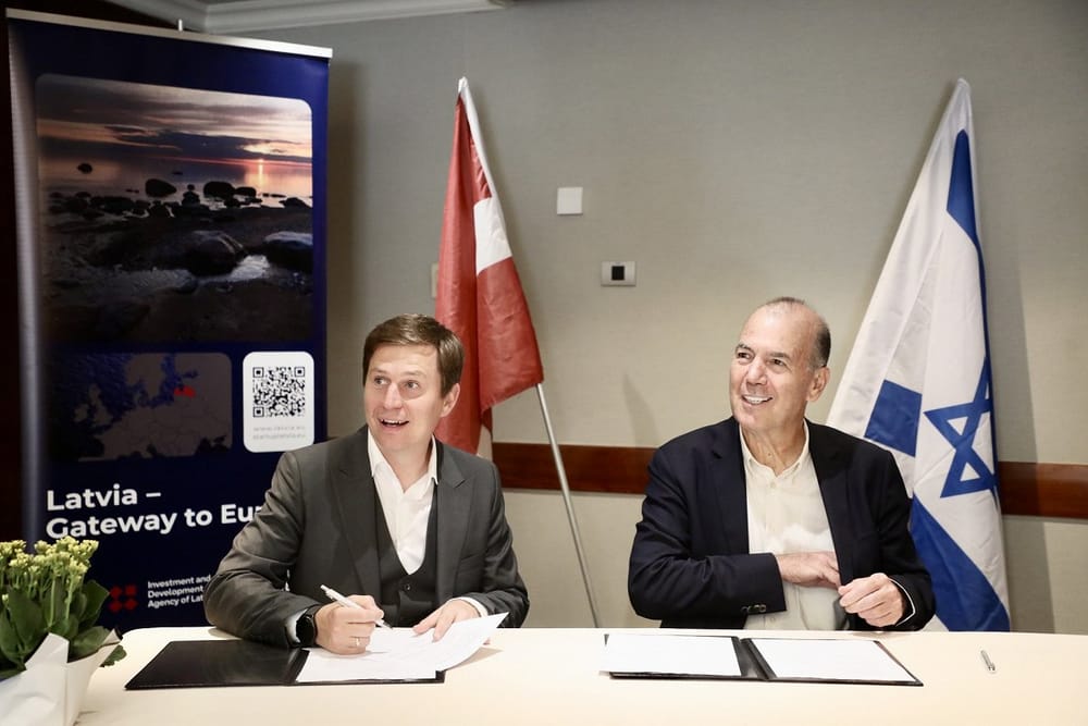 La Lettonie et Israël s’associent dans les domaines de la technologie et de la biotechnologie.