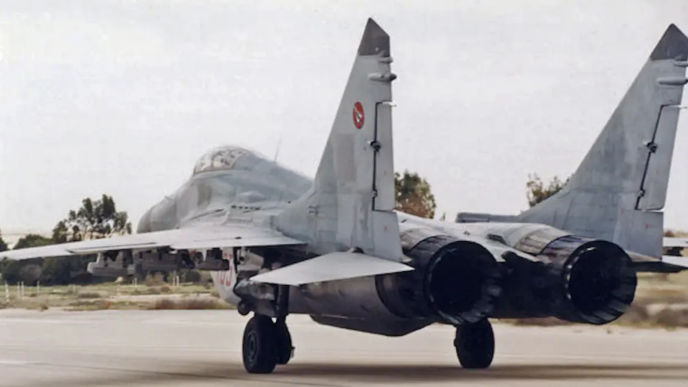 Etonnant. En 1997, les pilotes israéliens testaient des MiG-29.