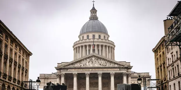 Le Panthéon, souvent visité par les israéliens qui découvrent le côté laïc de la France.