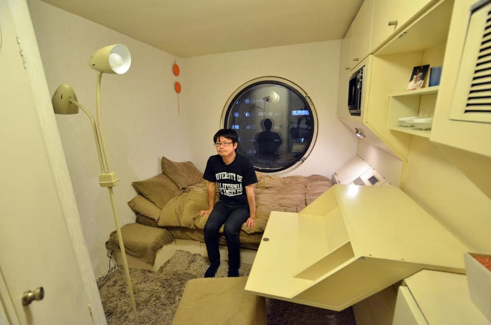Israël avait aimé la tour Nakagin et ses célèbres appartements-capsules.