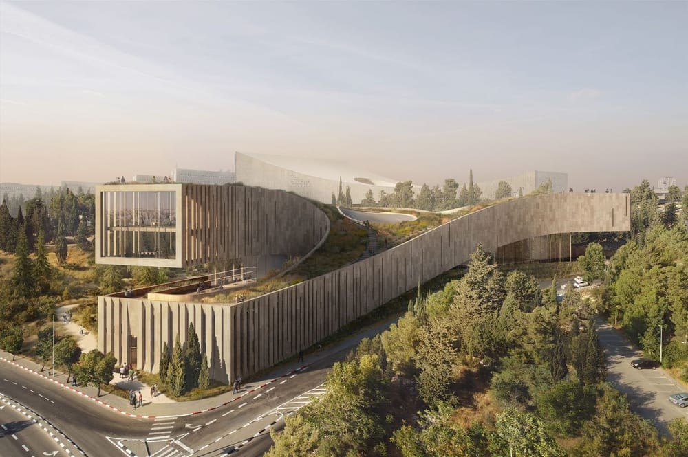 Un nouveau bâtiment pour l’académie de la langue hébraïque en Israël.