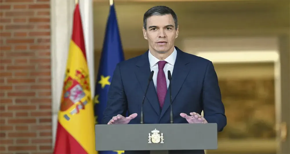 Le Premier ministre espagnol, Pedro Sanchez, demande de suspendre les accords de libre-échange avec Israël.