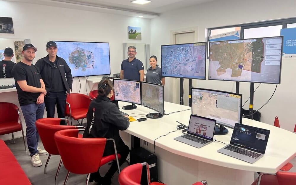 La start-up israélienne High Lander. Système autonome de contrôle du trafic aérien.
