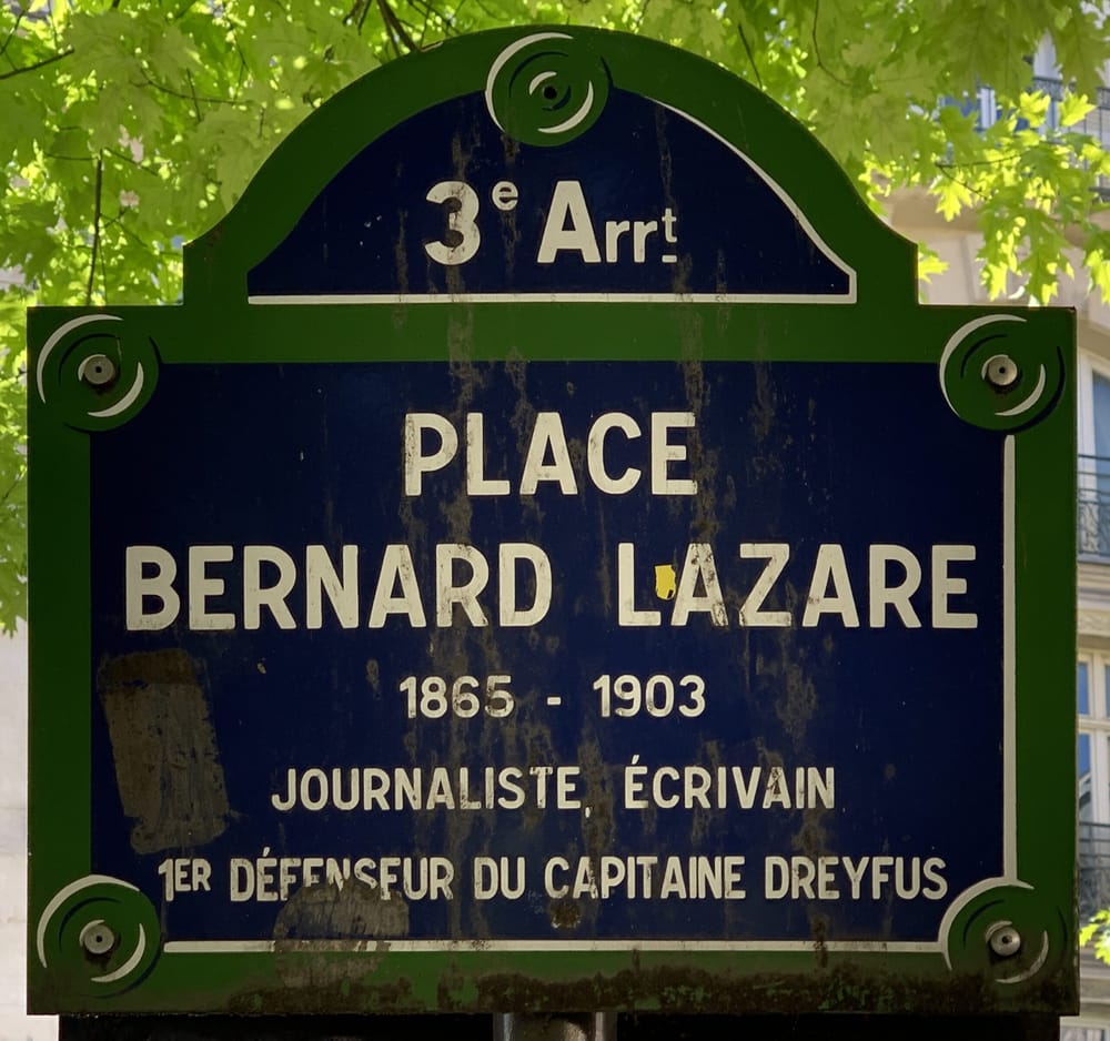 Bernard Lazare, le 1er défenseur de Dreyfus.