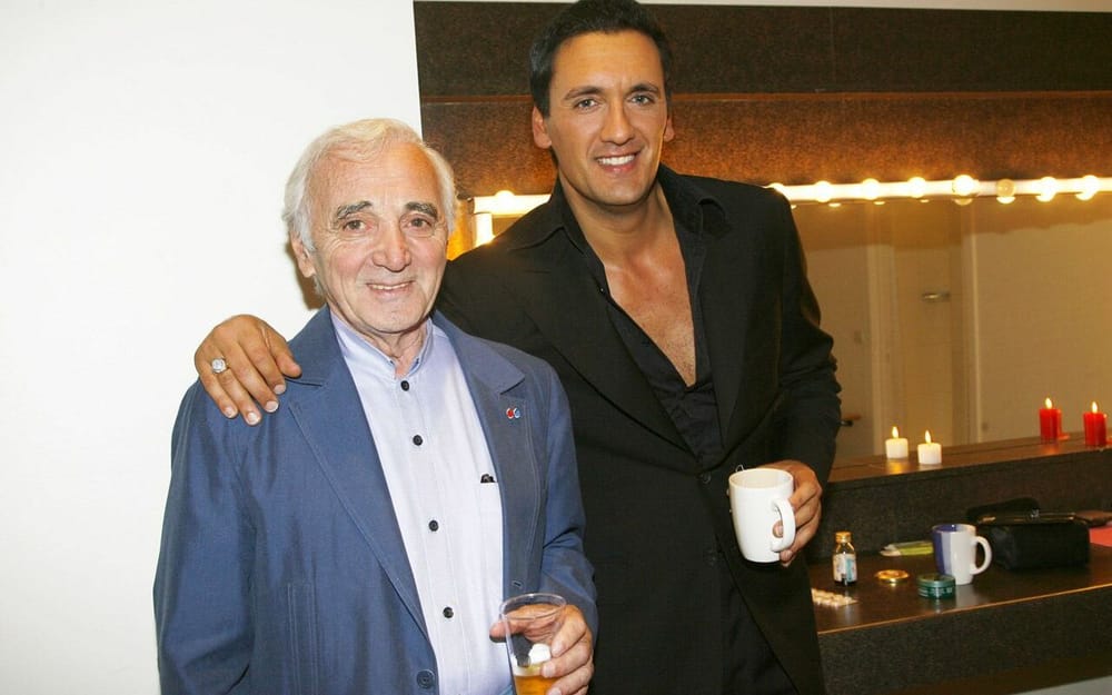 Dany Brillant à Tel-Aviv le 31 octobre 2022. Le crooner chantera Aznavour.