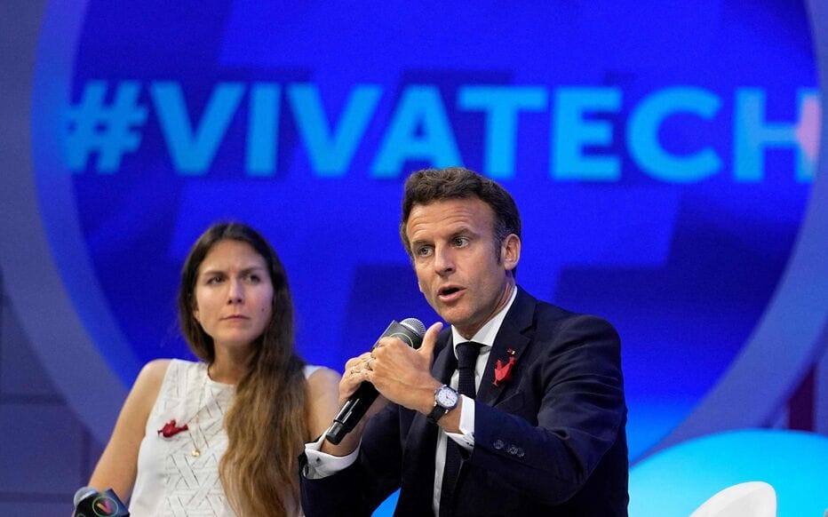 En présence d’une trentaine de startups israéliennes, Emmanuel Macron inaugure le salon VivaTech.