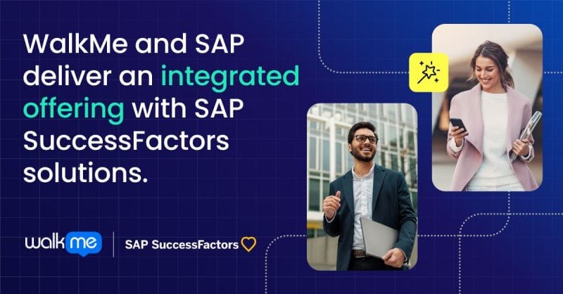 SAP fait l’acquisition de la société israélienne WalkMe.